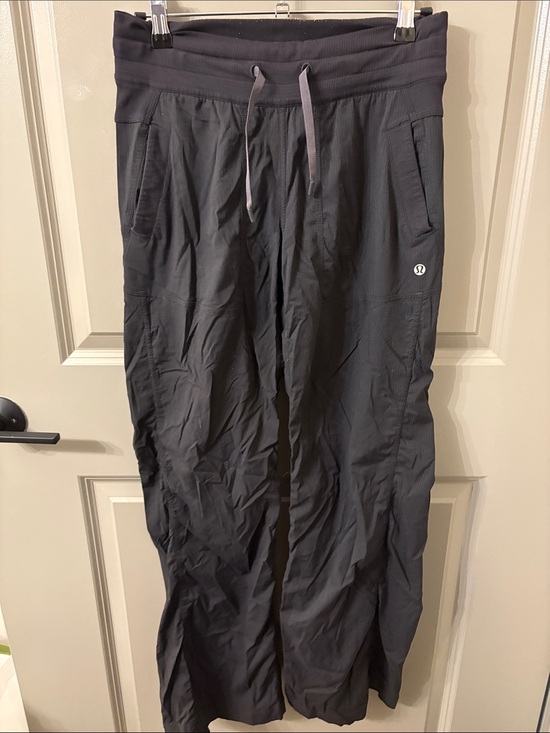 lululemon athletica Pants - Lululemon Black Pants Dance Studio Drawstring